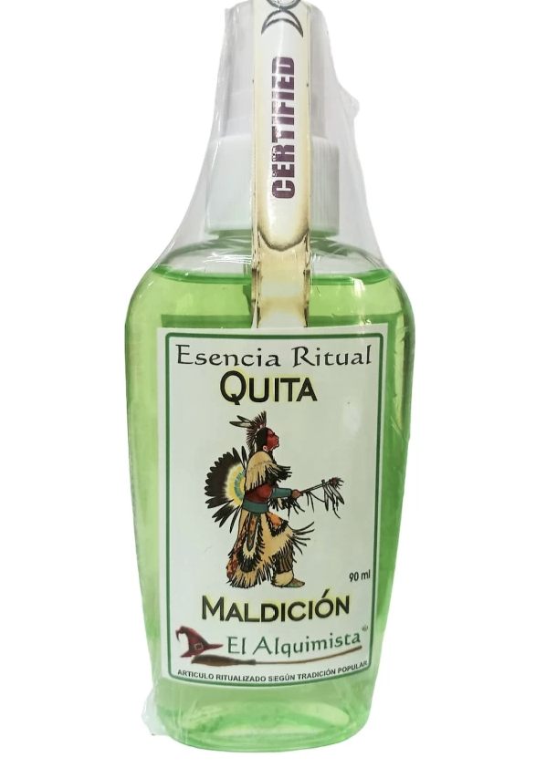 Quita Maldición Esencia Ritual Tipo Colonia 90 ml
