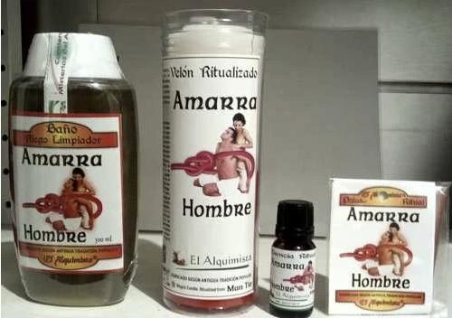 Kit Completo Amarra Hombre