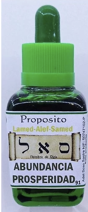 ACEITE ABUSANCIA Esencia Kabbalah 91