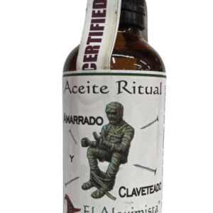 ACEITE AMARRADO Aceite Ritual Amarrado y Claveteado 50 ml