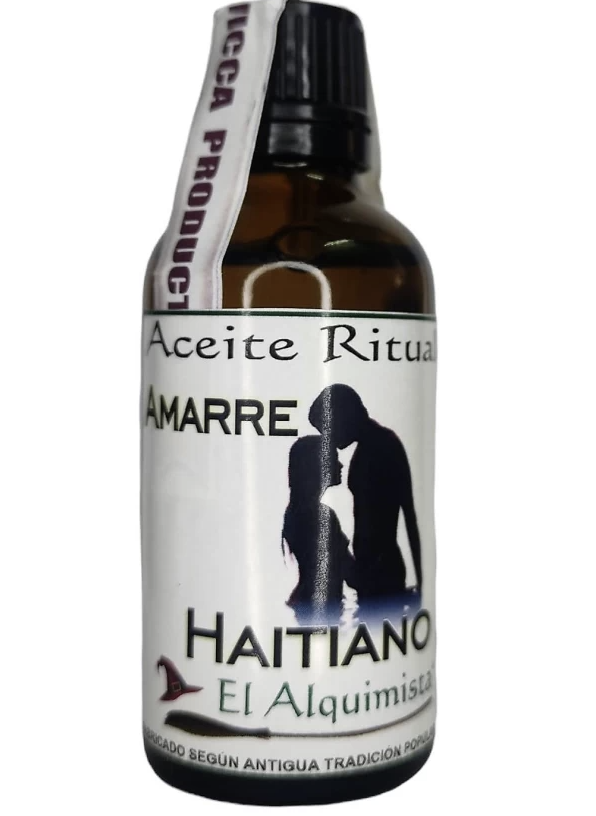 Aceite Ritual Amarre Haitiano de 50 ml