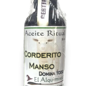 Aceite Ritual Corderito Manso de 50 ml