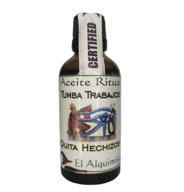 Aceite Ritual Tumba Trabajos de 50 ml