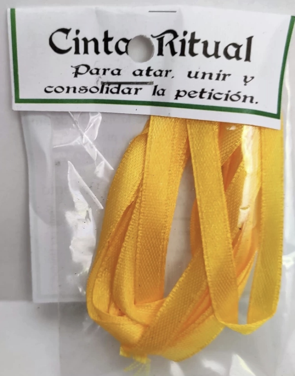 Cinta Ritual Amarilla