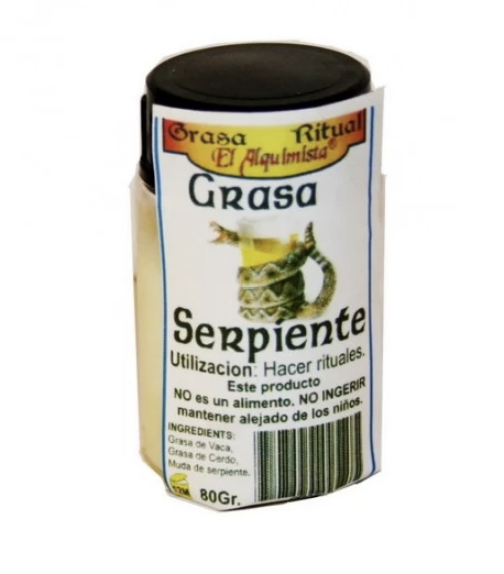 GRASA SERPIENTE Grasa de Serpiente Ritual
