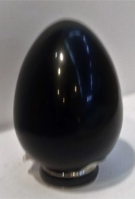 HUEVO OBSIDIANA Huevo Yoni de Obsidiana 4cm