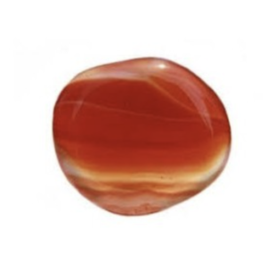 Piedra Natural Cornalina Roja