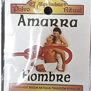 POLVO AMARRA HOMBRE Polvo Amarra Hombre