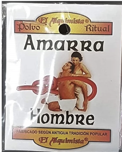 Polvo Amarra Hombre