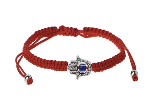 Pulsera Mano de Fátima y Ojo Turco
