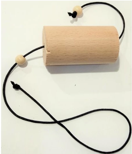 Péndulo Hebreo de Madera de Haya