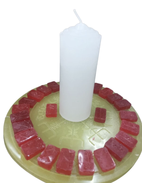 Tablero Rúnico de Cera