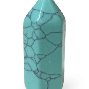 Punta Hexagonal de Turquesa Natural 3X1,5cm