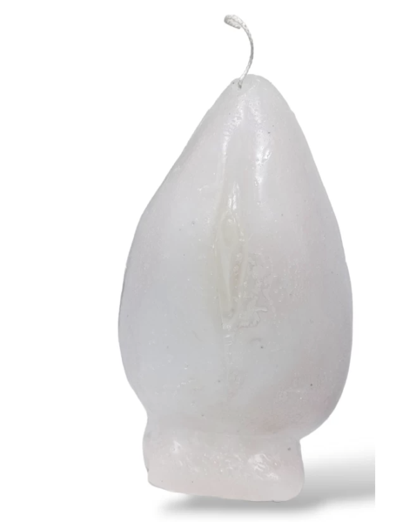 VELA VAGINA BLANCA Vela Vagina Blanca 20 cm