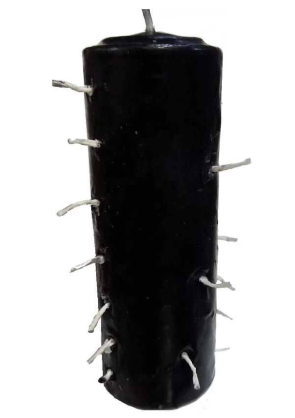 Velón Negro de 21 Mechas