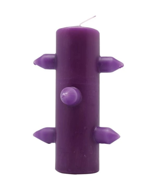 Velón 7 Mechas Morado