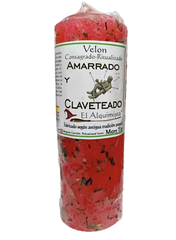 Velón Amarrado y Claveteado