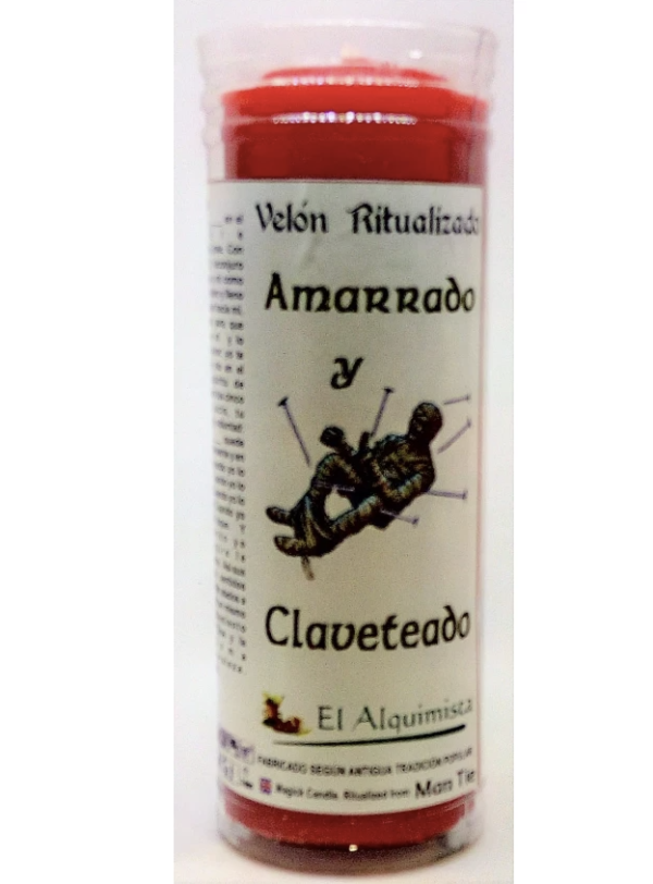 Velón Amarrado y Claveteado