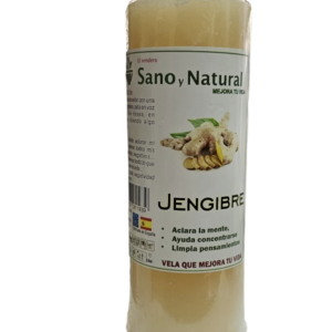Velón Aromático de Jengibre