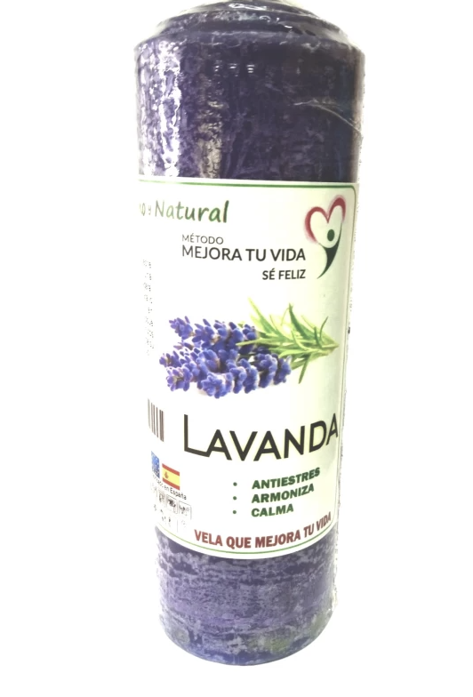 Velón Aromático de Lavanda
