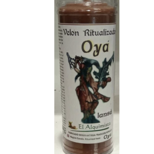 Velón Oyá con Protector Plástico