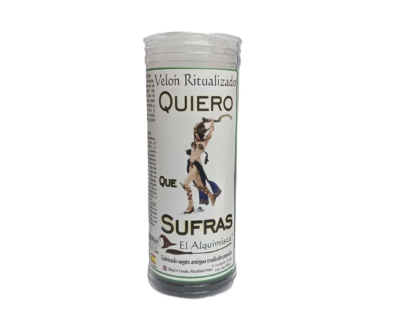 Velón Quiero Que Sufras