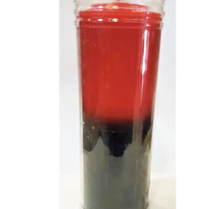 Velón Rojo Negro