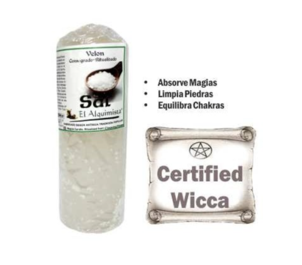 Velón de Sal Wicca