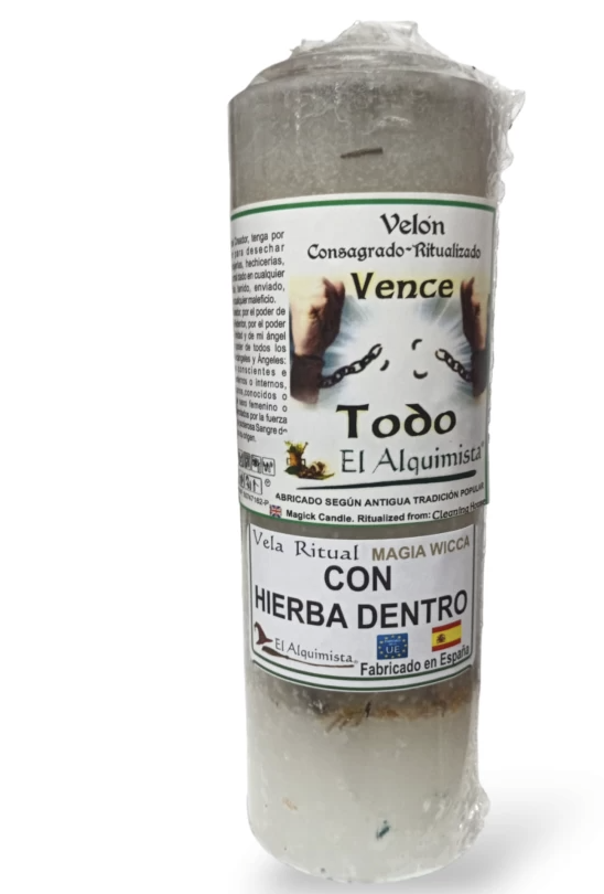VELON VENCE CON TODO CON HIERBAS Y ACEITE Velón Vence con Todo
