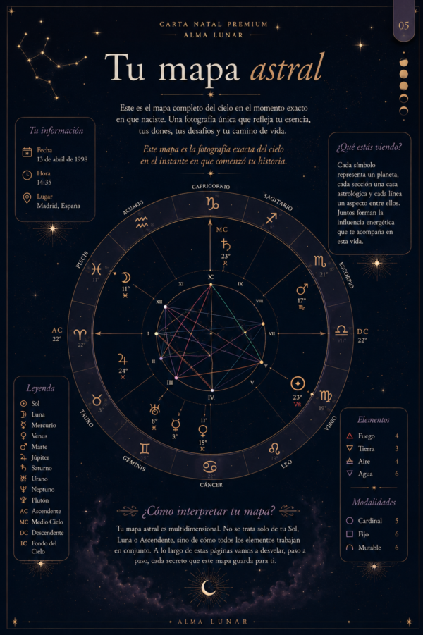 Carta Natal Premium