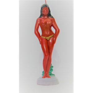 Figura Pomba Gira en Cera Vegetal