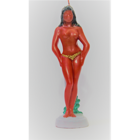 Figura Pomba Gira en Cera Vegetal
