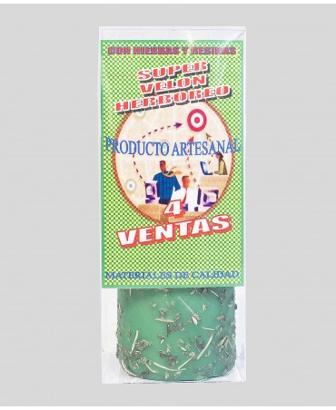 Velón Herbóreo Cuatro Ventas