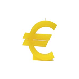 Figura de Euro en Cera Tamaño Grande