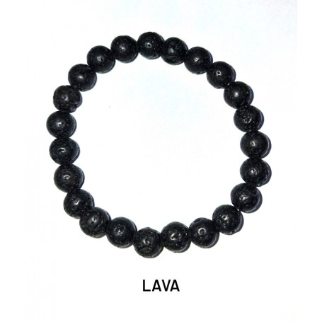 Pulsera de Lava Natural