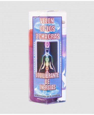 Velón de los 7 Chakras